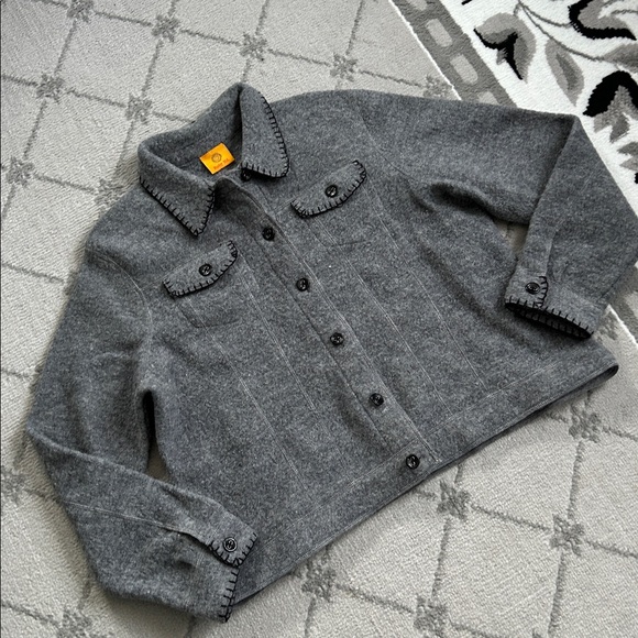 Ruby Rd. Gray Wool Jacket - Picture 2 of 7
